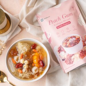 Peach Gum Herbal Deseert